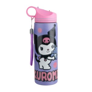 Kuromi Printed Water Bottle 700 ml | Leakproof Sipper Bottle for School & Travel